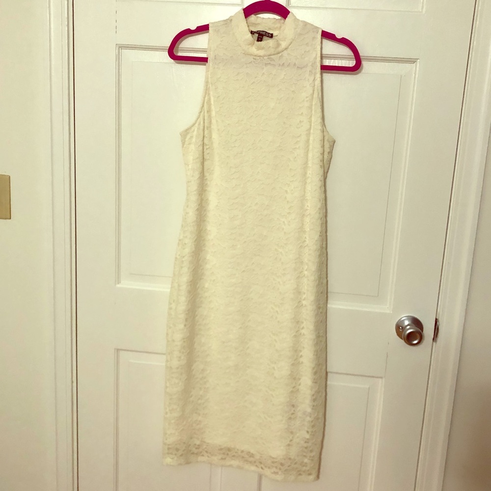 Express Lace Midi Dress